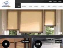 Tablet Screenshot of persianasegoki.es